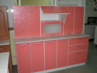 Кухонный гарнитур Магнолия 1,8 м коралл